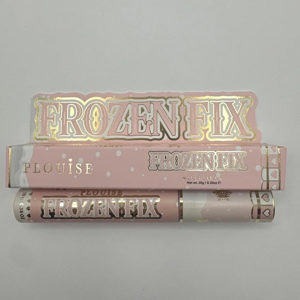 P Louise Frozen Fix Curling Mascara Black 10g New in Box Pink Winter Edition NEW